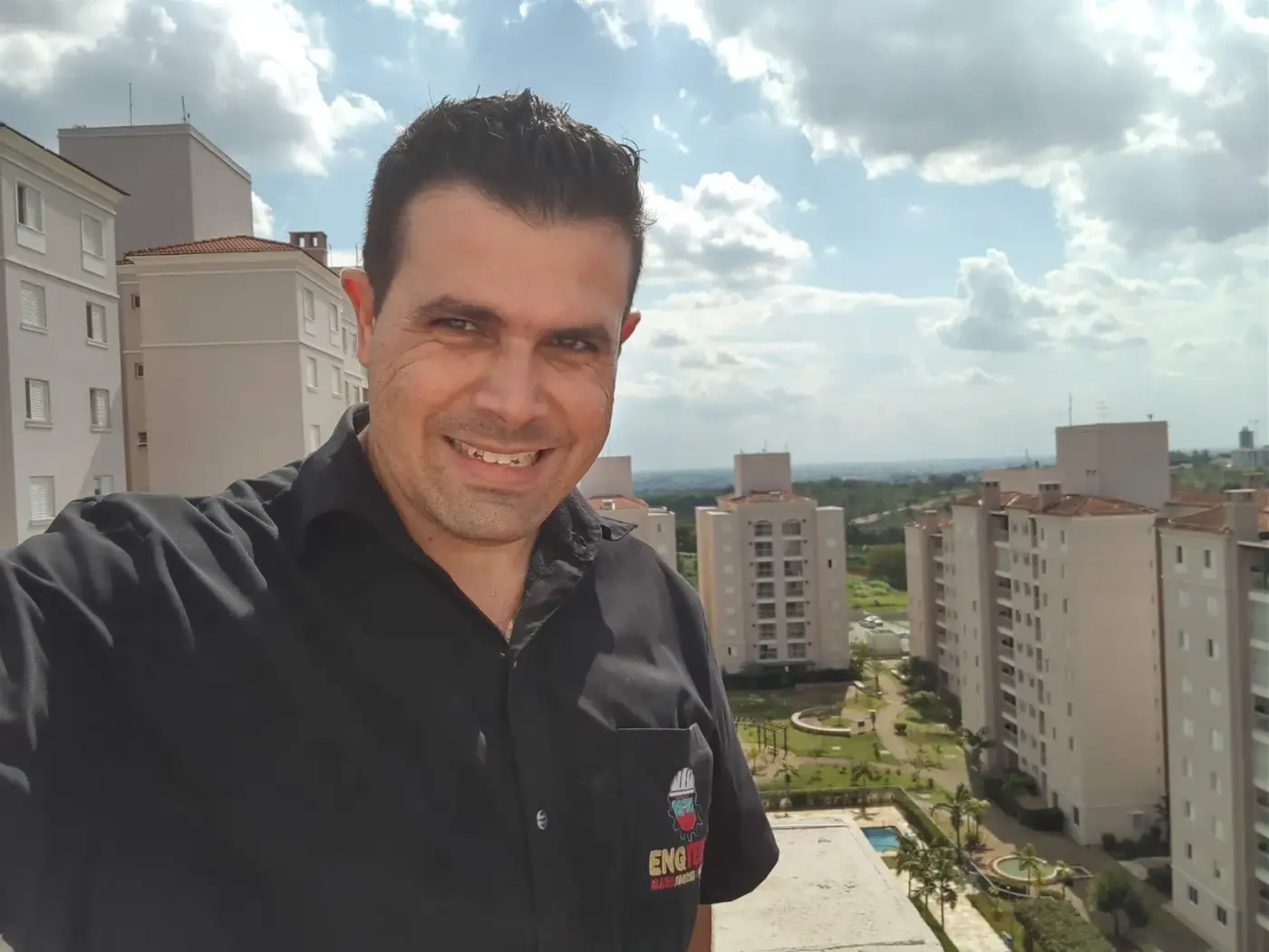 Raphael Endrigo Paina, engenheiro responsável da ENGTECN